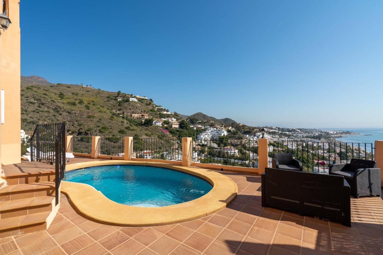 Chalet Con Vistas Al Mar Y Piscina 莫哈卡尔 外观 照片