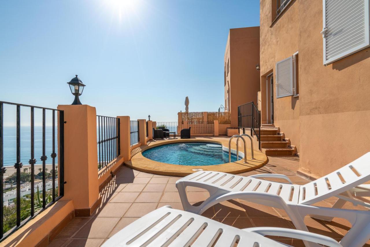 Chalet Con Vistas Al Mar Y Piscina 莫哈卡尔 外观 照片